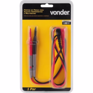 Ponta Prova Cat-Ii para Ali Com Multimetro Vonder