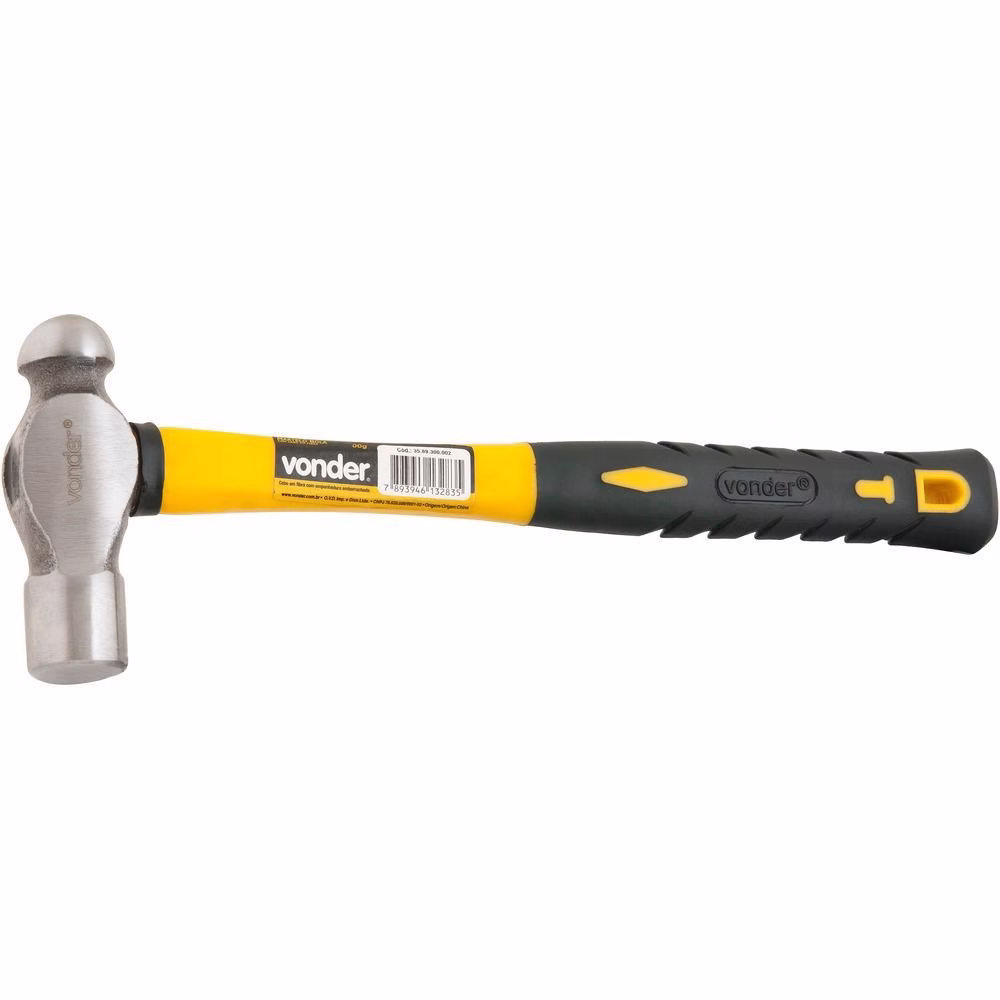 Martelo Bola 600g Aço Forjado Cb/fibra Embo Pç Vonder