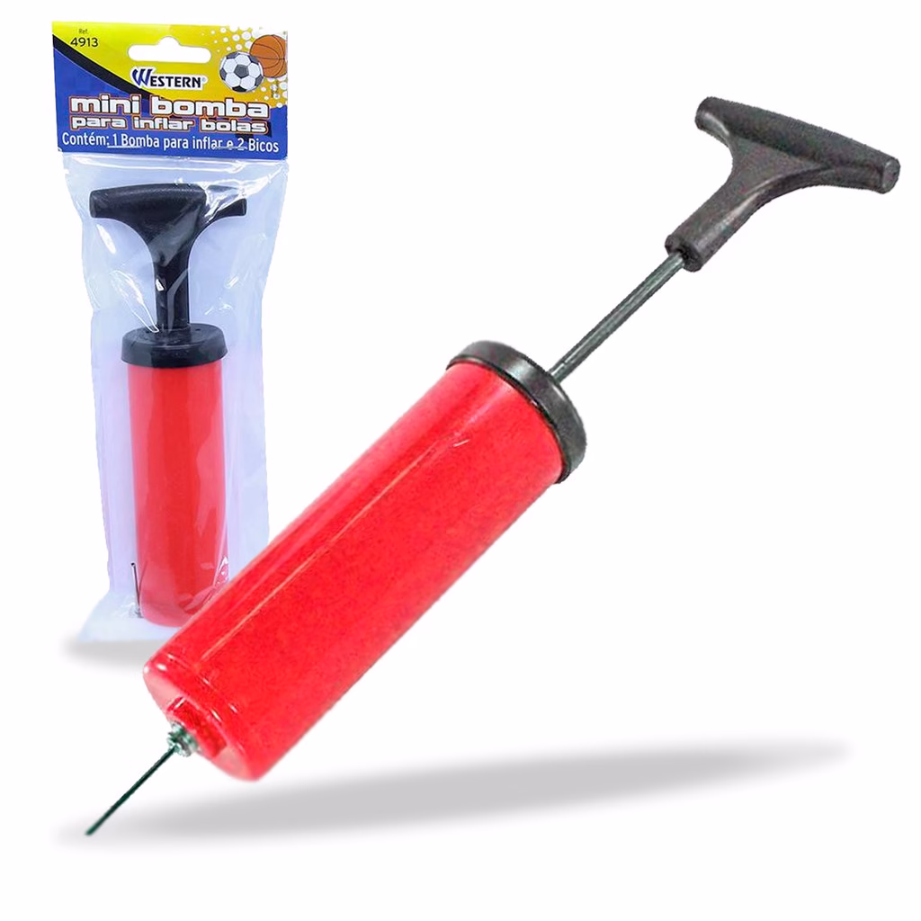 Bomba De Ar Manual Para Encher Boias Bolas Infláveis