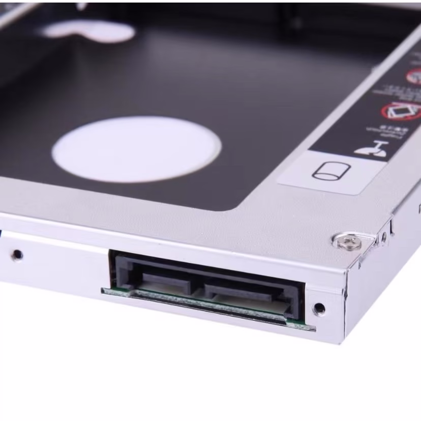 Adaptador Case 12,7mm Segundo Hd Ssd Sata P/ Notebook Drive - Imagem 2