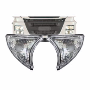 Par Lanterna Seta Pisca Compativel Iveco Stralis Hiway White