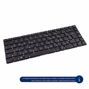 Teclado para Notebook CCE Win Ultra Thin U25B | Preto ABNT2