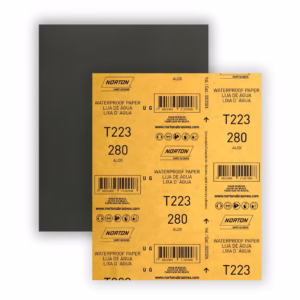 Folha de lixa D'água 225 x 275 mm - T223 - Norton