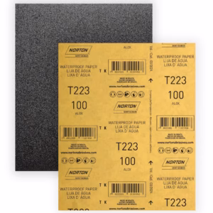 Folha de lixa D'água 225 x 275 mm - T223 - Norton