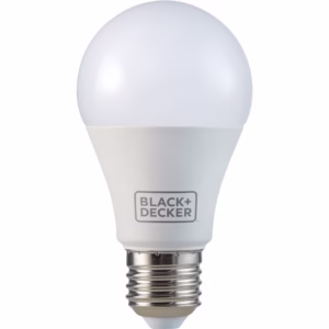 Lâmpada led bulbo 9 w E27 branca - BDA6-0800-02 Black Decker