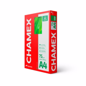 Papel sulfite A4 75g 210x297 com 500 folhas Chamex