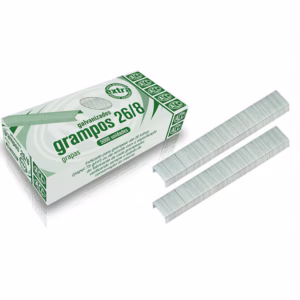 Grampo galvanizado 26/8 com 5000 unidades ACC