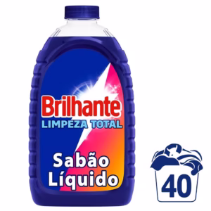 Sabão Líquido Brilhante Limpeza Total 3L