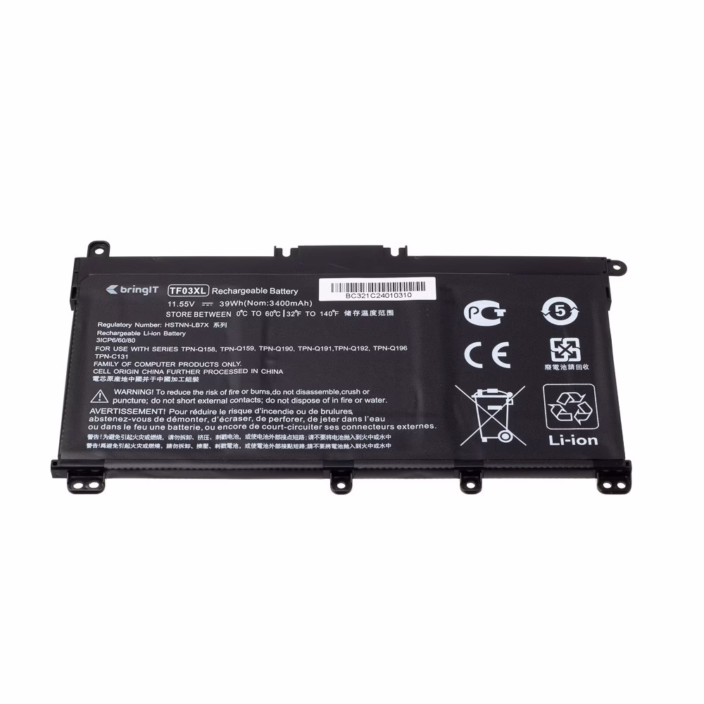 Bateria para Notebook Hp Part Number 920046-421 | 3400 mAh