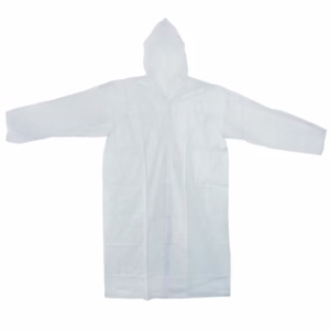 Capa de chuva descartável transparente - Riplas