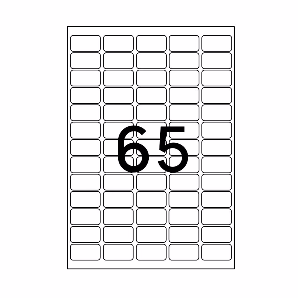 Etiqueta inkjet/laser A4251 com 25 folhas Pimaco - Imagem 2