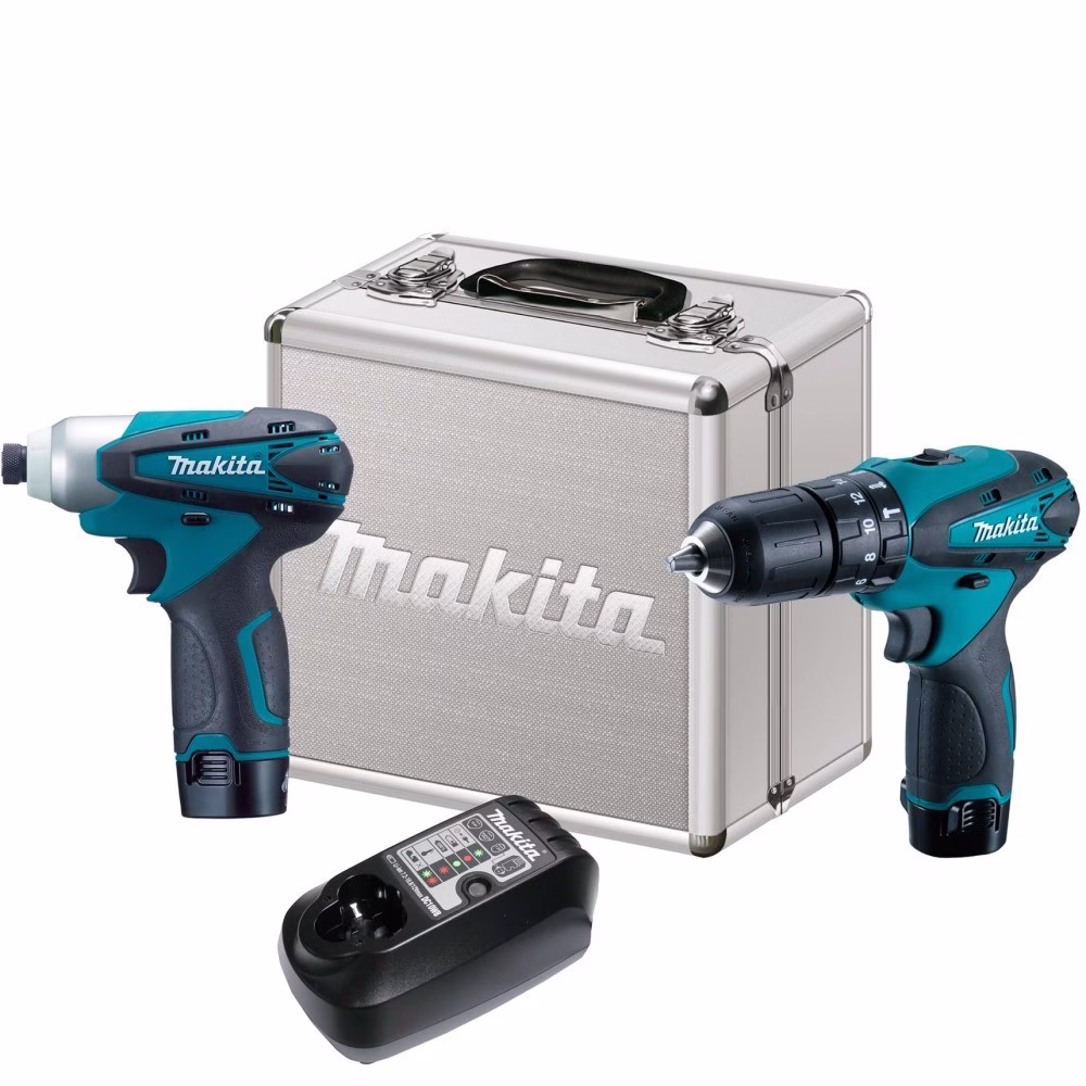 Combo Furadeira Parafusadeira de Impacto + Parafusadeira de Impacto - DK1493 - Makita - Imagem 2