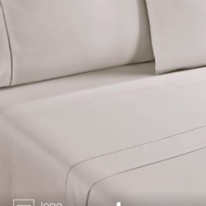 Jogo de Cama Queen Ponto Palito Liso 4 peças Jolitex