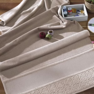 Toalha de Lavabo Softbella 30X45 cm para Bordar Ponto Cruz Döhler