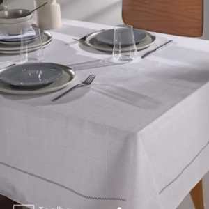 Toalha de Mesa Quadrada 8 lugares Iara 1,80X1,80 m Döhler