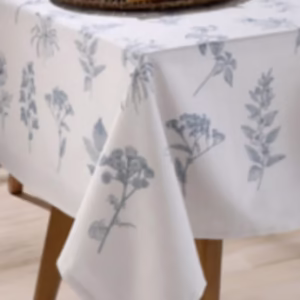 Toalha de Mesa Quadrada 8 lugares Renova Ciana 1,80x1,80 m Döhler