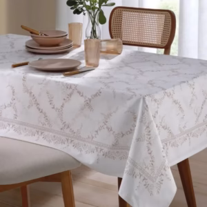Toalha de Mesa Retangular 8 lugares Renova Íris 01 medidas 1,60x2,70 m Döhler