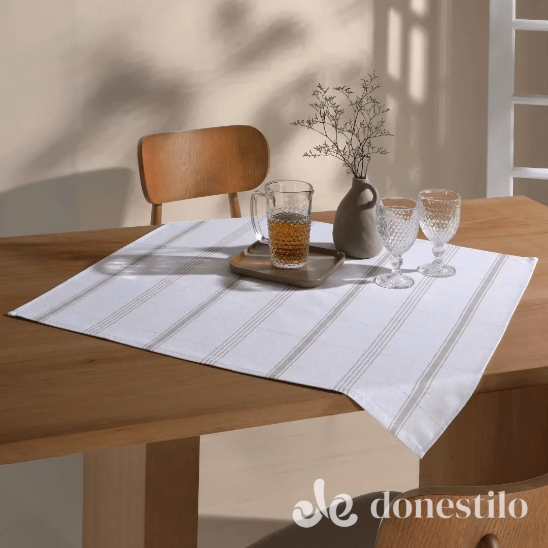 Centro de Mesa Arabella Nina 78X78 cm Döhler Centro de Mesa Arabella Nina 78X78 cm Döhler