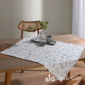 Centro de Mesa Athenas Legumes 78X78 cm Döhler