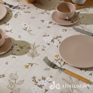 Toalha de Mesa Quadrada Athenas Esmeralda 1,40X1,40 m Döhler