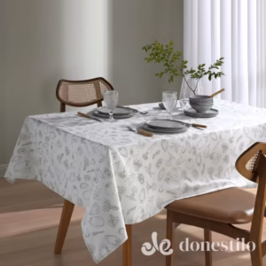 Toalha de Mesa Retangular Athenas Legumes 1,40X2,10 m Döhler