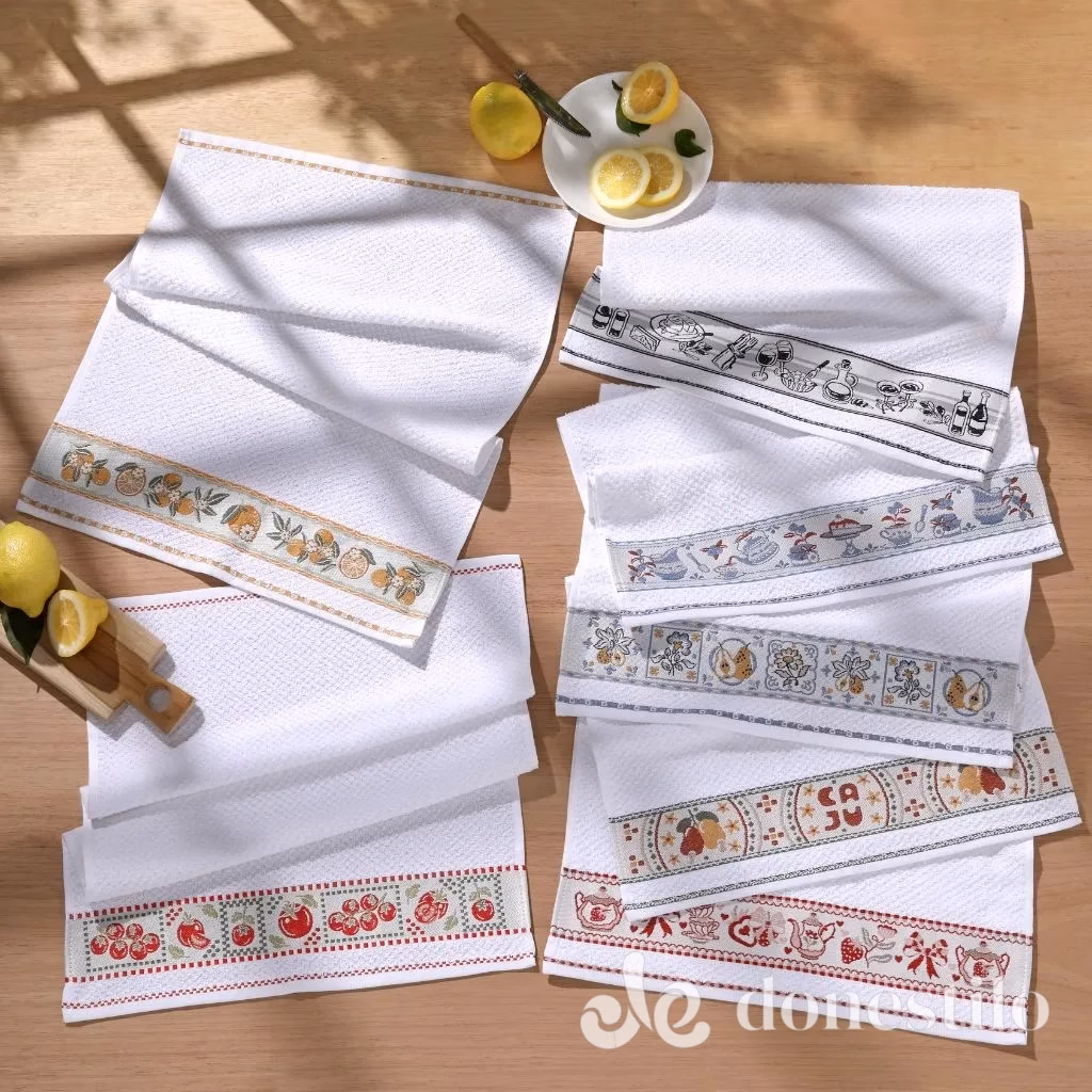 Pano de Copa Jacquard Vida IV 45X70 cm Döhler