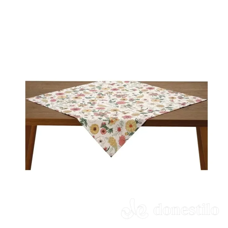 Toalha de Mesa Athenas Elane 78X78 cm Dohler em Pires Ferreira CE