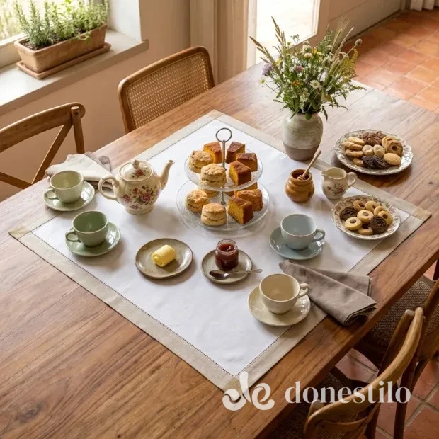 Centro de Mesa Léia Ponto D´Ajour medindo 90 X 90cm em Maracanaú CE