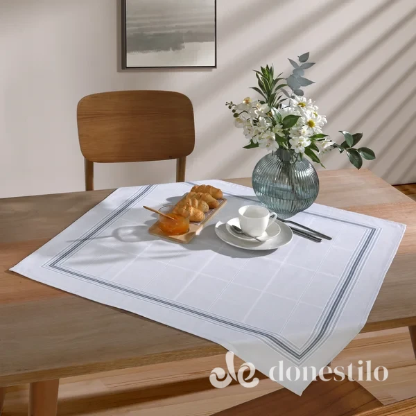 Toalha centro de Mesa Döhler Clean Renova Ciel D com 78X78cm em Missão Velha CE