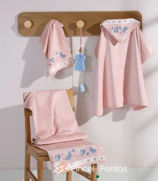 Toalha Lavabo 30X45 Döhler Baby Star Branco Bordar ponto Cruz em São Paulo SP