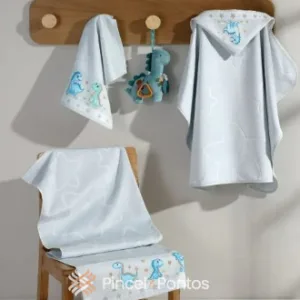 Toalha de Banho Infantil Döhler Baby Star 70cm X 1,15 cm para Bordar