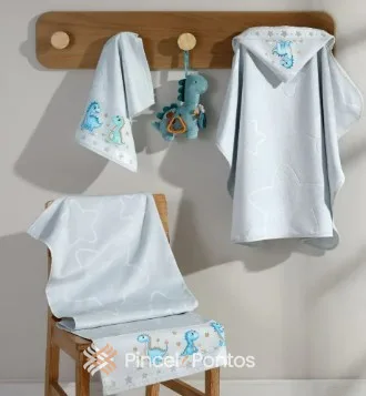 Toalha de Banho Infantil Döhler Baby Star 70cm X 1,15 cm para Bordar em São Paulo SP