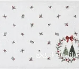 Jogo Americano Döhler Clean Renova Estampado Digital c/4 Peças 45x31cm Natal 126