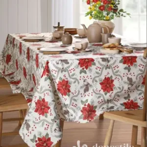 Toalha de Mesa Celebra Estampado 1,60m x 2,40m Natal 128 Döhler