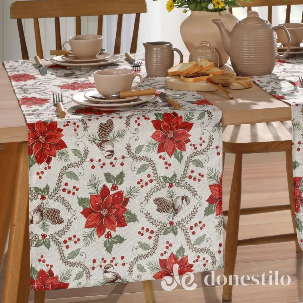 Trilho de Mesa Celebra Estampado Döhler 45x180m Natal 128 Trilho de Mesa Celebra Estampado Döhler 45x180m Natal 128