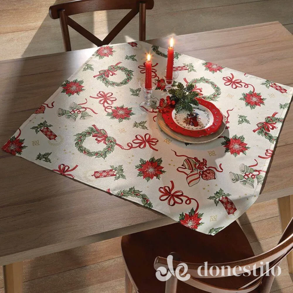 Centro de Mesa Celebra Döhler 78X78cm Natal 121 Centro de Mesa Celebra Döhler 78X78cm Natal 121