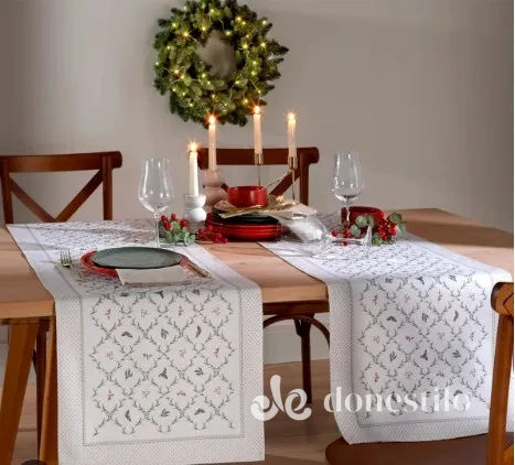 Trilho de Mesa Döhler Clean Renova Estampado Digital 45x160m Natal 127 em Acará PA